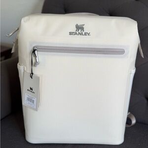 Stanley All Day Madeleine Midi Cooler Backpack – Cream / White – NWT